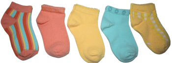 20 Girls Pastel Socks
