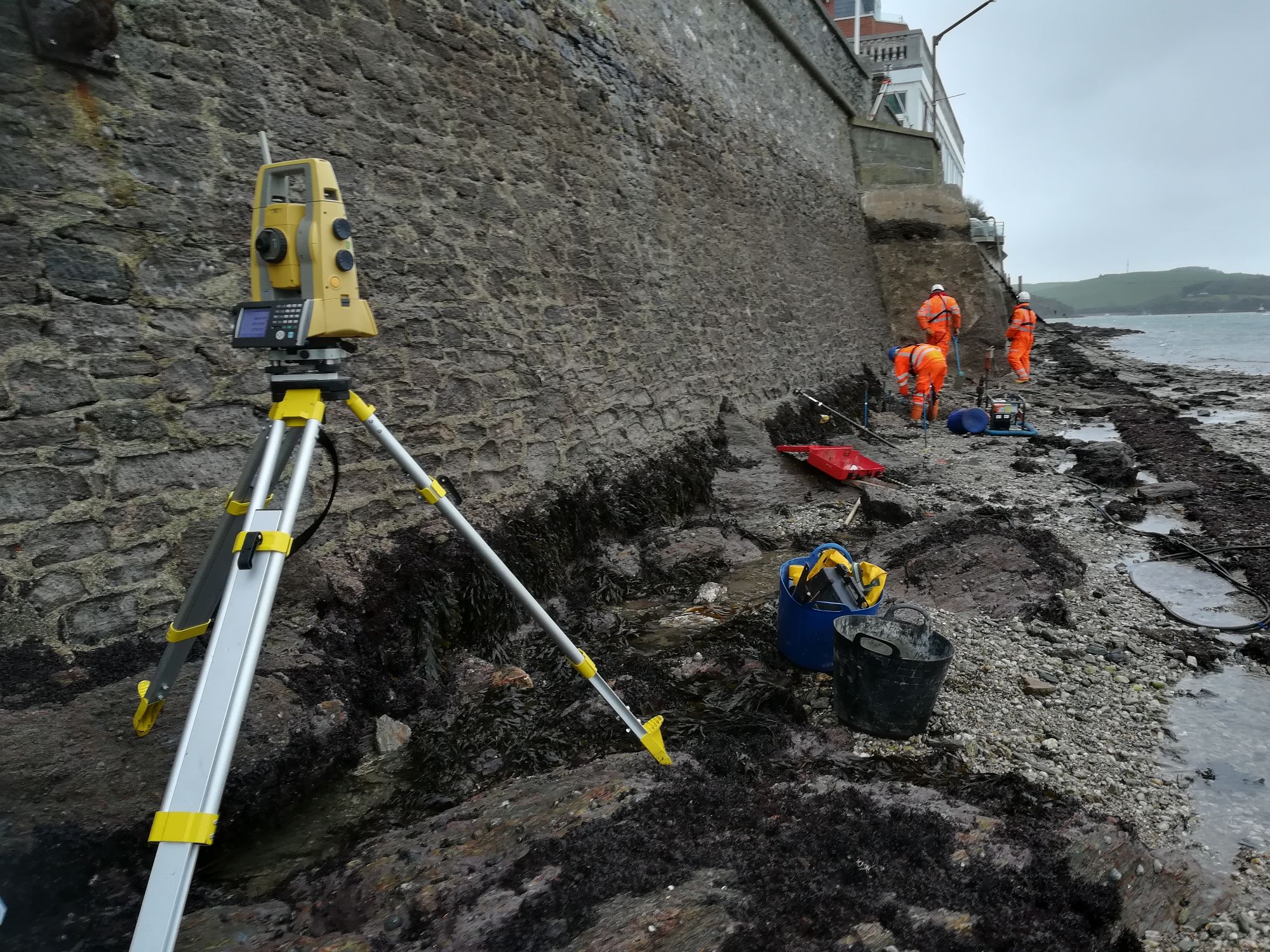 Site Engineering, Salcombe, Devon