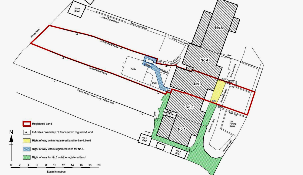 Boundary & Land Registry deed plans in Cornwall & Devon