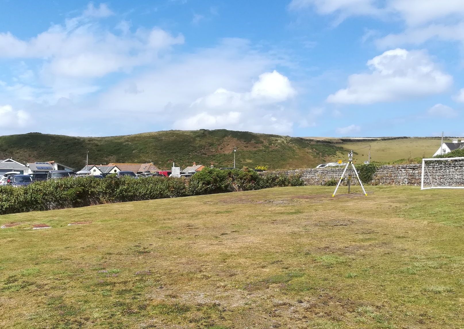 Land survey in Cornwall