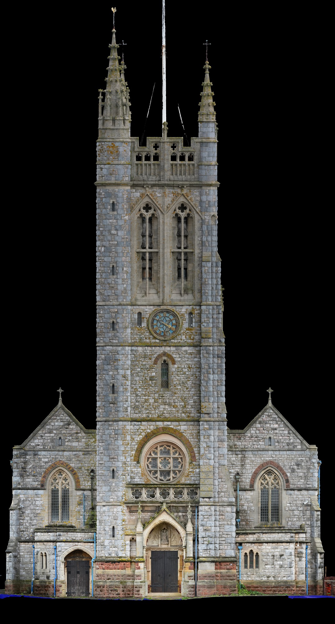 Laser Scanning and Photogrammetry ortho elevation Teignmouth Devon
