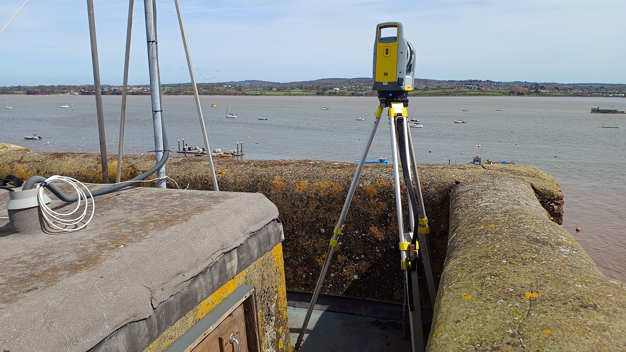 Laser Scanning in Starcross, Devon