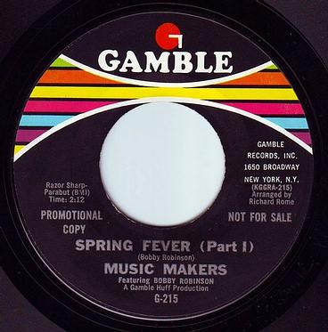 MUSIC MAKERS - SPRING FEVER - GAMBLE DEMO