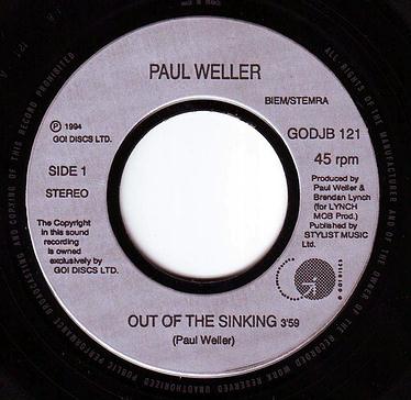 PAUL WELLER - OUT OF THE SINKING - GO DISCS