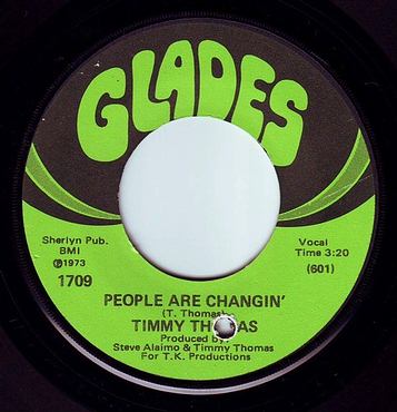 TIMMY THOMAS - PEOPLE ARE CHANGIN' - GLADES