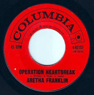 ARETHA FRANKLIN - OPERATION HEARTBREAK - COLUMBIA