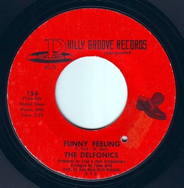 DELFONICS - FUNNY FEELING - PHILLY GROOVE