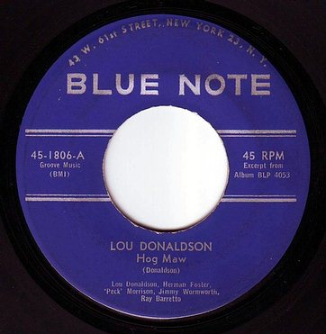 LOU DONALDSON - HOG MAW - BLUE NOTE