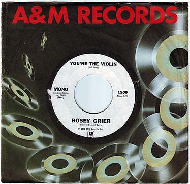 ROSEY GRIER - YOU'RE THE VIOLIN - A&M DEMO
