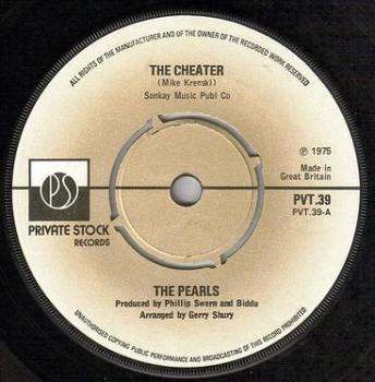 PEARLS - THE CHEATER - PRIVATE STOCK