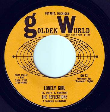 REFLECTIONS - LONELY GIRL - GOLDEN WORLD