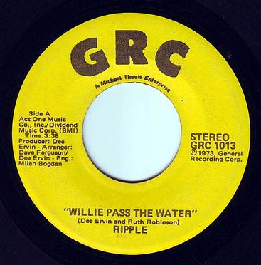 RIPPLE - WILLIE PASS THE WATER - GRC