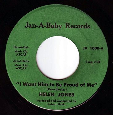 HELEN JONES - I WANT HIM TO BE PROUD OF ME - JAN-A-BABY