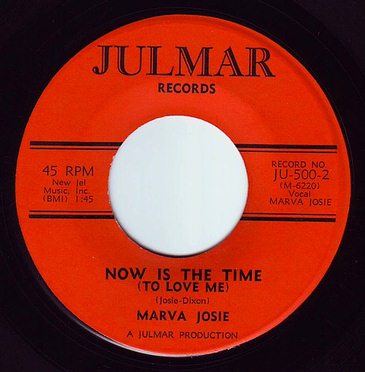 MARVA JOSIE - NOW IS THE TIME FOR LOVE - JULMAR