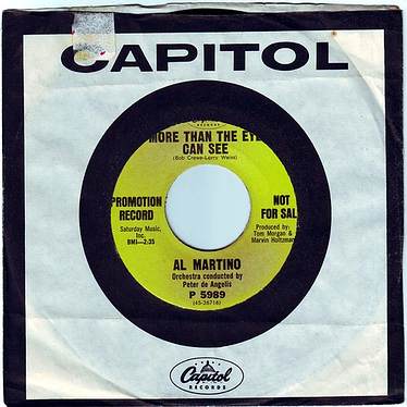 AL MARTINO - MORE THAN THE EYE CAN SEE - CAPITOL DEMO