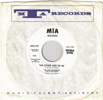 BRENDA BYERS - THE OTHER SIDE OF ME - MTA dj