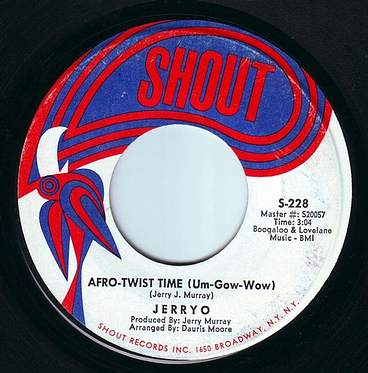 JERRY O - AFRO-TWIST TIME - SHOUT