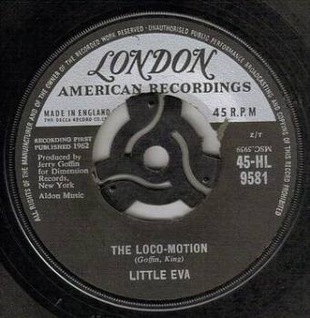 LITTLE EVA - THE LOCO-MOTION - LONDON