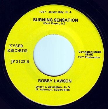 ROBBY LAWSON - BURNING SENSATION - KYSER