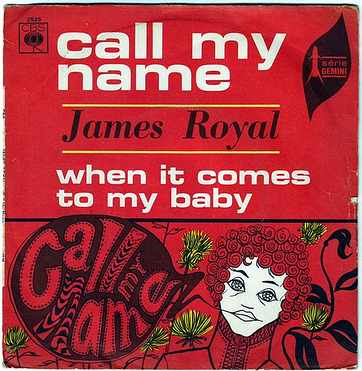 JAMES ROYAL - CALL MY NAME - CBS