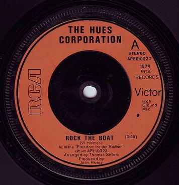 HUES CORPORATION - ROCK THE BOAT - RCA