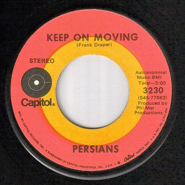 PERSIANS - KEEP ON MOVING - CAPITOL