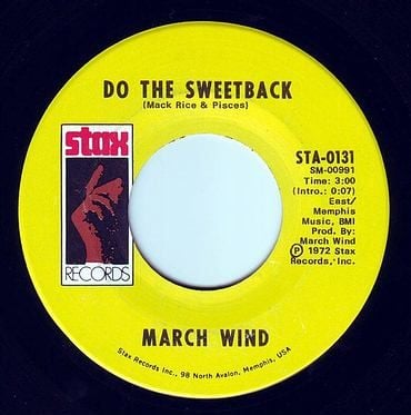 MARCH WIND - DO THE SWEETBACK - STAX