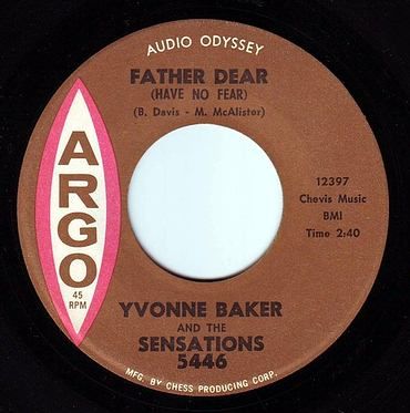 YVONNE BAKER - FATHER DEAR (HAVE NO FEAR) - ARGO