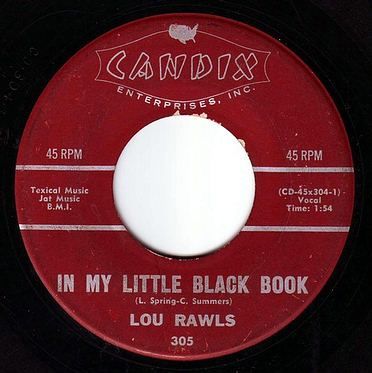 LOU RAWLS - IN MY LITTLE BLACK BOOK - CANDIX