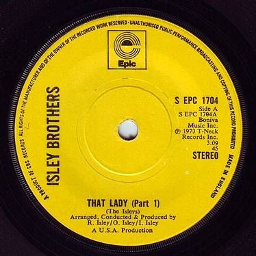 ISLEY BROTHERS - THAT LADY - EPIC