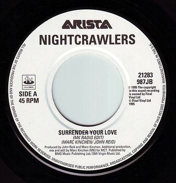 NIGHTCRAWLERS - SURRENDER YOUR LOVE - ARISTA