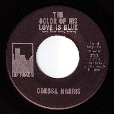 ODESSA HARRIS - THE COLOR OF HIS LOVE IS BLUE - UPTOWN