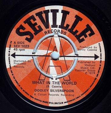 DOOLEY SILVERSPOON - WHAT IN THE WORLD - SEVILLE DEMO