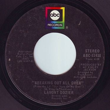 LAMONT DOZIER - BREAKING OUT ALL OVER - ABC