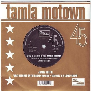 JIMMY RUFFIN - WHAT BECOMES OF THE BROKEN HEARTED - TAMLA MOTOWN