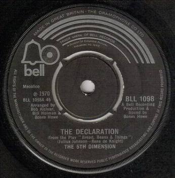 FIFTH DIMENSION - THE DECLARATION - BELL