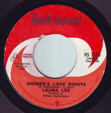 LAURA LEE - WOMEN'S LOVE RIGHTS - HOT WAX