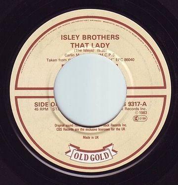ISLEY BROTHERS - THAT LADY - OLD GOLD