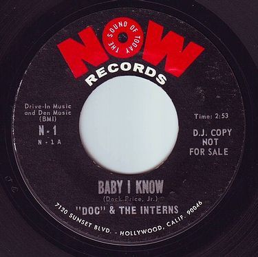DOC & THE INTERNS - BABY I KNOW - NOW DEMO