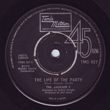 JACKSON 5 - THE LIFE OF THE PARTY - TMG 927