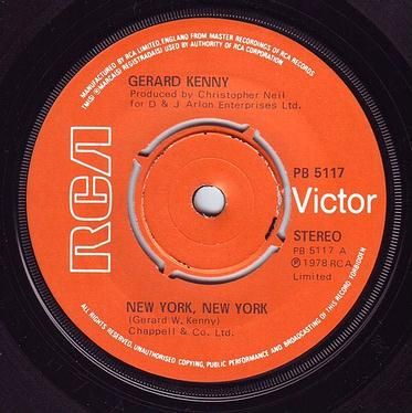 GERARD KENNY - NEW YORK, NEW YORK - RCA