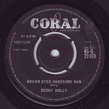 BUDDY HOLLY - BROWN EYED HANDSOME MAN - CORAL