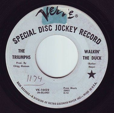 TRIUMPHS - WALKIN' THE DUCK - VERVE DEMO