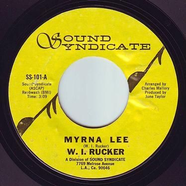 W.I. RUCKER - MYRNA LEE - SOUND SYNDICATE
