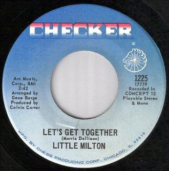 LITTLE MILTON - LET'S GET TOGETHER - CHECKER