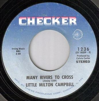 LITTLE MILTON - MANY RIVERS TO CROSS - CHECKER