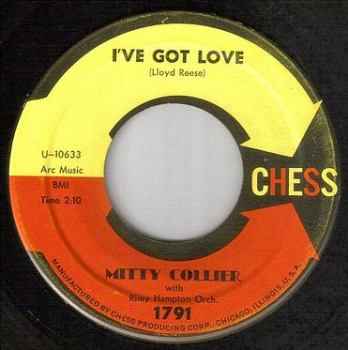 MITTY COLLIER - I'VE GOT LOVE - CHESS