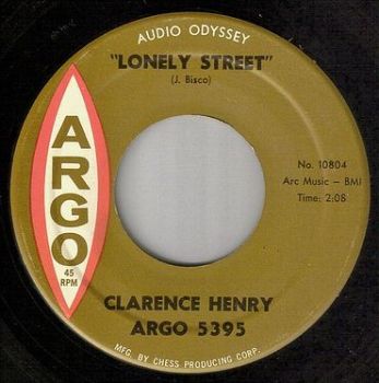CLARENCE HENRY - LONELY STREET - ARGO