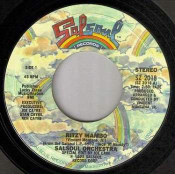 SALSOUL ORCHESTRA - RITZY MAMBO - SALSOUL