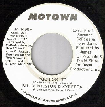 BILLY PRESTON & SYREETA - GO FOR IT - MOTOWN dj